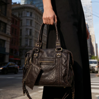 Sac à main de moto personnalisé Y2K Spicy Girl, sac bandoulière rétro Millenium Street