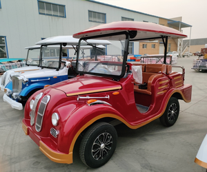 2024 Custom 8 11 14 Seat Electric Classic Car Venta caliente al Aire Libre Verde Vintage para <span class=keywords><strong>VW</strong></span> Car from China Factory Enjoliver Price - Product Image 4