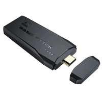 Stick de jeu vidéo M8 Retro HD 4K avec 20000 jeux préchargés et deux manettes sans fil pour enfants et adultes pour jouer à la maison
