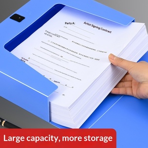 Raccoglitore ad anelli in PVC personalizzato <span class=keywords><strong>A4</strong></span> con logo, cartella portadocumenti a 3 anelli, organizer per documenti, raccoglitore per presentazioni - Product Image 4