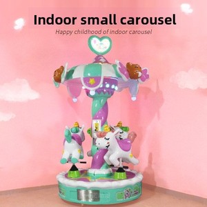 Manège Électrique Géant pour Enfants, Utilisation Intérieure/Extérieure, 3 ou 6 Places, Fonctionnement à Monnayeur et Télécommande - Product Image 1