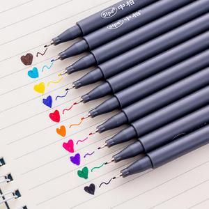 Ensemble de stylos feutres multicolores à pointe fine, marqueurs d'aquarelle pour enfants et adultes, pour le dessin, marqueurs artistiques - Product Image 2