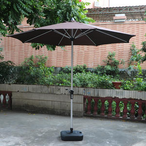 Oeytree-sombrilla colgante cuadrada de aluminio para jardín, parasol comercial para playa y <span class=keywords><strong>patio</strong></span>, 3m, 10 pies - Product Image 4