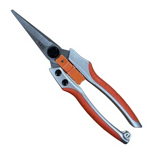 SONO J11 Professional Durable Sharp Carbon Steel Blade Bypass Fruit <b>Pruner</b> OEM DIY Aluminum Alloy Rubber Handles Right-Handed - Product Image 1
