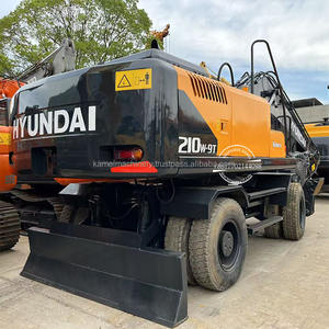 เครื่องขุดล้อฮุนได210W ระบบขุดล้อ21Ton 210w-9จากเกาหลีของแท้เวลาทำงานต่ำฮุนได95% ใหม่ - Product Image 1