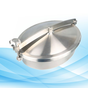 Stainless Steel SS316L SS304 <b>Manhole</b> Outward Pressless <b>Round</b> Manway with Handle up to 10bar Pressure DN150-DN800 ACE Brand - Product Image 5
