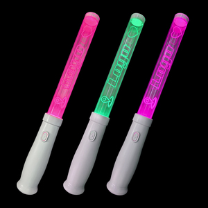 LSD B700B Modern LED Stick Lights Letterpress Printing Customized Logo 15 Colors Acrylic Sheet For Concerts Parties Election - Product Image 5