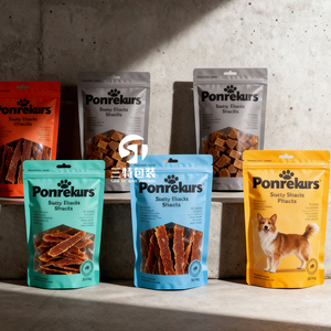 Sachet alimentaire refermable personnalisé avec logo, en PET/BOPP, résistant à l'humidité, recyclable, pour protéines en poudre, nourriture pour animaux, lait, gelée - Product Image 6