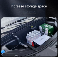 Boîte de Rangement de Coffre Avant en Plastique pour BYD Song Plus EV DMI Sealion6 Seal U, Organisateur de Frunk Multifonction