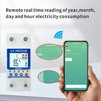 Stabilisateur électrique monophasé 63A avec connectivité Wi-Fi, protection contre les surtensions, équipement d'alimentation électrique, fabriqué par une marque de premier plan