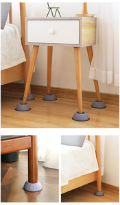 4 coussinets anti-vibrations pour lave-linge et sèche-linge, réduction du bruit, empêche les mouvements et les secousses pour les vibrations de la machine à laver - Product Image 4