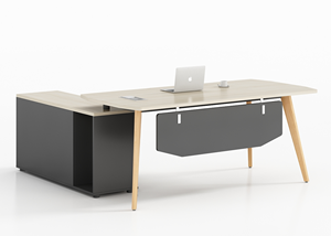 Foshan JUOU <strong>Office</strong> Furniture <strong>Desks</strong> Modern <strong>Office</strong> <strong>Desk</strong> <strong>L</strong> <strong>Shape</strong> Executive Cheap Wooden <strong>Office</strong> <strong>Desk</strong> Design - Product Image 2