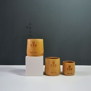 Bamboo Cup Set With Engraving For Tea Or Water Use Chongqing Origin ZH 006 - Product Image 2