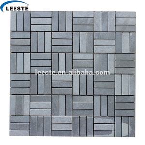 Mosaik Batu Abu-abu Hainan Bata Dinding Eksterior Ubin Mosaik Basal Hitam Tiongkok untuk Dekorasi Dalam Ruangan - Product Image 6