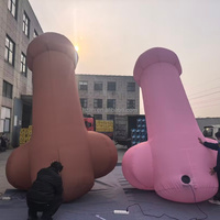 Modèle de pilier gonflable géant pour la promotion d'activités, la publicité et les événements