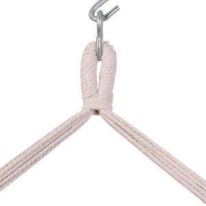 <span class=keywords><strong>Hamaca</strong></span> colgante de cuerda Natural de 350 libras de capacidad, asiento de columpio con <span class=keywords><strong>dos</strong></span> cojines de asiento y bolsa de transporte - Product Image 6