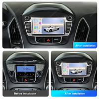 Écran de navigation automobile MEKEDE, radio audio, systèmes d'interface utilisateur multiples intégrés, Car-play Auto pour Hyundai Tucson 2LM IX35 7 pouces 2009-2015