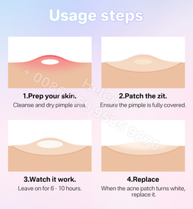 Hot bán 24pcs Laser tình yêu mụn các bản vá lỗi Hydrocolloid mụn vá Blemish vá điều trị mụn dán - Product Image 5