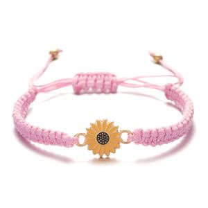 สร้อยข้อมือดอกทานตะวันทอมือบริสุทธิ์จาก AliExpress ข้ามพรมแดนสร้อยข้อมือคู่เดซี่มีสเน่ห์แฟชั่น - Product Image 6
