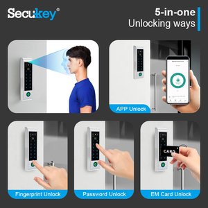 Tuya thông minh nhập hệ thống với đầu đọc thẻ, smartlift khóa cửa với khuôn mặt dấu vân tay & RFID 125Khz sinh trắc học kiểm soát truy cập - Product Image 2