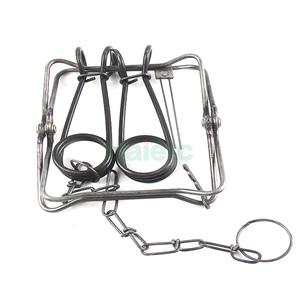 <span class=keywords><strong>Trampa</strong></span> de agarre de alta resistencia y alta sensibilidad para control de plagas en exteriores, jardín, granja, para ardillas, mapaches, visones, jabalíes HC2715 - Product Image 6