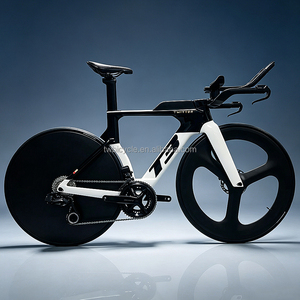 Vélo de triathlon léger 700c en carbone TT, 24 vitesses, transmission sans fil, cadre aérodynamique, roues, freins à disque hydrauliques T3 - Product Image 2