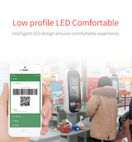 Yokoscan EP9500Y, Módulo Escáner de Códigos de Barras 2D QR de Montaje en Pared con Certificación CE/FCC, Interfaz USB, 120 fps, para Supermercados y Autoservicio