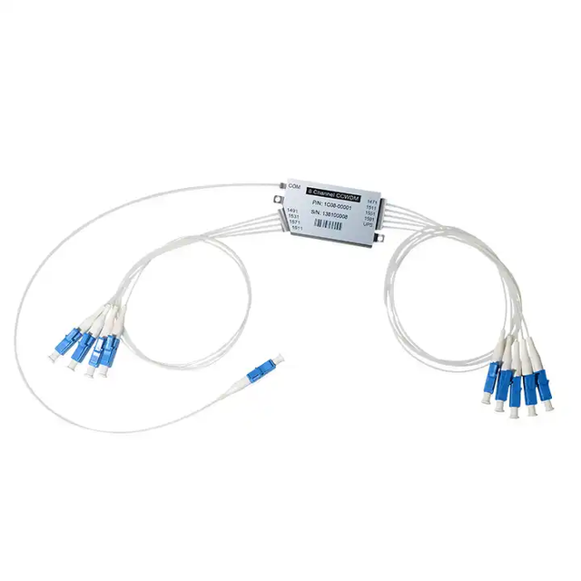 4/8 Channel CCWDM Module Mux/Demux Compact CWDM 8CH Mini CWDM Mutiplxer