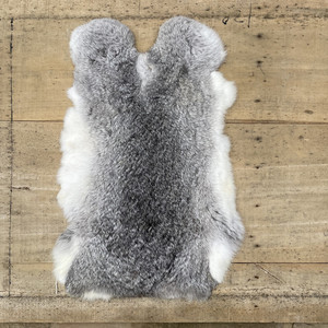 Material de Pelo Sintético para Ropa DIY, Color Cian, Blanco, Negro, Decoración para Reposabrazos de Coche, Pelo de Conejo para Prendas - Product Image 1