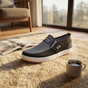 Zapatillas de Lona de Caña Baja, Modelo Nuevo de Primavera, para <span class=keywords><strong>Hombre</strong></span>, con Suela de Goma Sólida, Casuales, Transpirables y Ligeras, Merecen la Pena Recomendarlas - Product Image 1