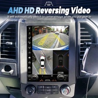 Radio de Coche con Pantalla Tesla de 12.1 para Ford Raptor F150 F250 F350 F450 F650 2015 - 2019, Autorradio con Android, GPS y Reproductor de Video Multimedia
