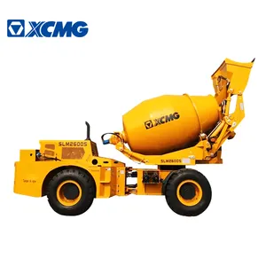 XCMG Official 2.6 Cubic Meters Small Mobile Self Loading Cement Concrete Mixer for Sale