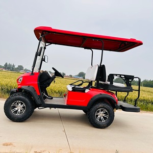 Voiturette de golf électrique moderne 4 places avec direction assistée, moteur AC 60V, couleur et logo personnalisables - Product Image 3