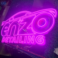 Enseigne néon LED flexible personnalisée, étanche, lettres logo 3D, enseigne néon en acrylique, fabrication directe d'usine, enseigne néon commerciale OEM pour les entreprises