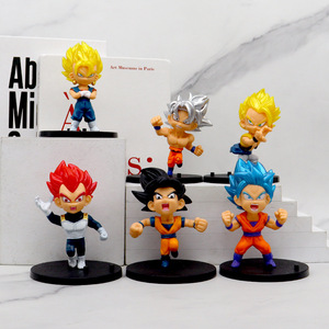 Vente flash - Figurines d'action d'anime Dragon Balls - <span class=keywords><strong>Super</strong></span> <span class=keywords><strong>Saiyan</strong></span> Son Goku <span class=keywords><strong>Vegeta</strong></span> - Modèle Figma - Statue en PVC - Poupées - Jouets - Cadeau - Figurine - Product Image 3