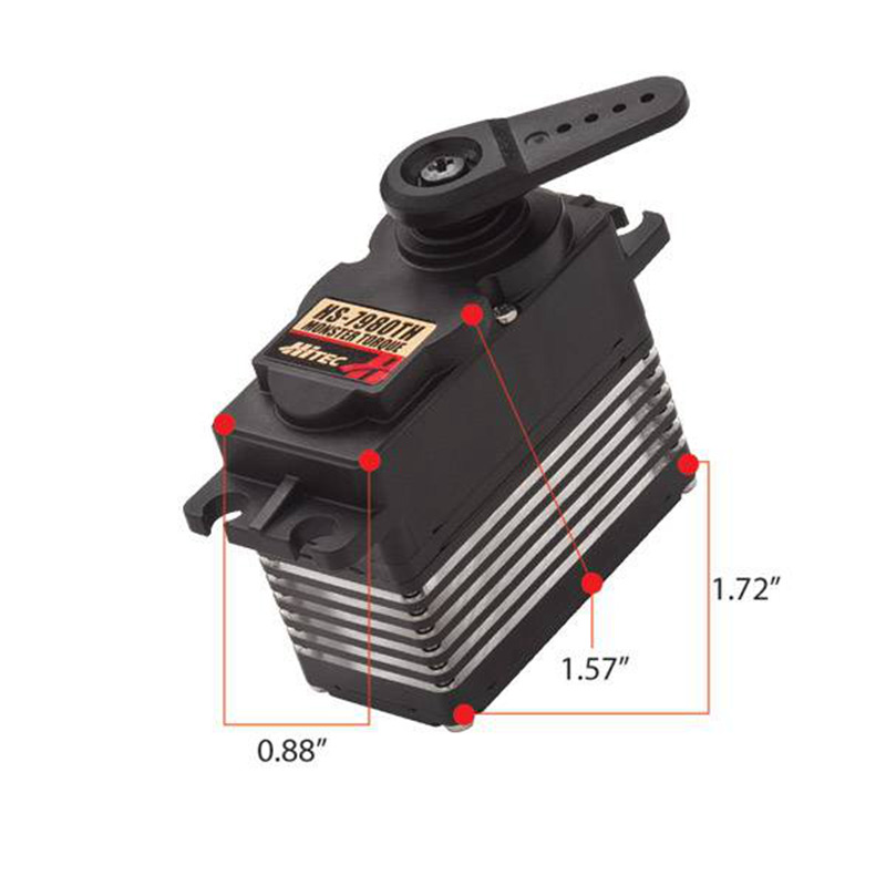 Hitec HS-7980TH Servo - High Voltage, Mega Torque for RC