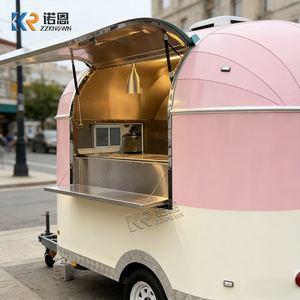 Remorque alimentaire classique à design arrondi, extérieur poli, cuisine mobile, homologuée DOT CE VIN, style intemporel, <span class=keywords><strong>camion</strong></span> de restauration - Product Image 6