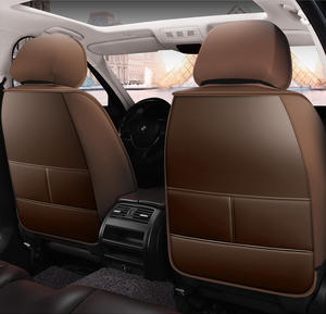 Fournisseur en gros en Chine, housses de siège universelles en <span class=keywords><strong>cuir</strong></span> OEM pour véhicules, accessoires Mercedes Benz, Toyota Prado 120 - Product Image 3