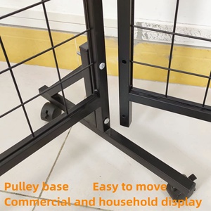 Tùy Chỉnh Dây Kim Loại Lưới Hiển Thị Giá Đứng Cho Cửa Hàng Showroom Cho Hình Ảnh Vẽ Khô Giá Album Đồ Chơi Đồ Trang Sức Điện Thoại Phụ Kiện - Product Image 3