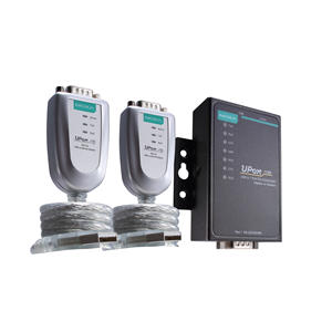 Convertidor de serie a Ethernet multipuerto industrial MOXA <span class=keywords><strong>UPort</strong></span> <span class=keywords><strong>1110</strong></span> | Diseño aislado a Ethernet de 2/422/485/ - Product Image 1