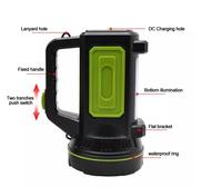 GOLDMORE – lampe de poche à poignée Led en plastique, lampe de secours à Led Rechargeable avec chargeur USB