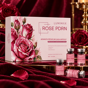 OEM Private Label Rose PDRN Serum <b>Set</b> 5ml x 10 Vials Hydrating Facial Essence Custom Label and Box Skincare Supplier - Product Image 4