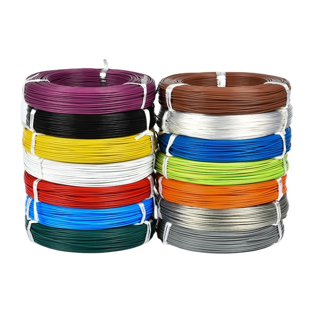 Industrial Silicone Sheathed Stainless Steel Braided Glass Fiber Shielded Multi-core Thermocouple Extension Wire