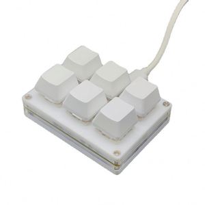 X516 Wired Mini 6-<b>key</b> <b>Keyboard</b> Mechanical Gaming <b>Keyboard</b> 6 <b>Key</b> Rgb Programming <b>Keyboard</b> for Windows Mac Ios Android - Product Image 1
