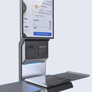Kiosque numérique interactif de 21.5 "Système de commande et de paiement de restaurant en libre-service <span class=keywords><strong>Machine</strong></span> de commande automatique de buffet - Product Image 2