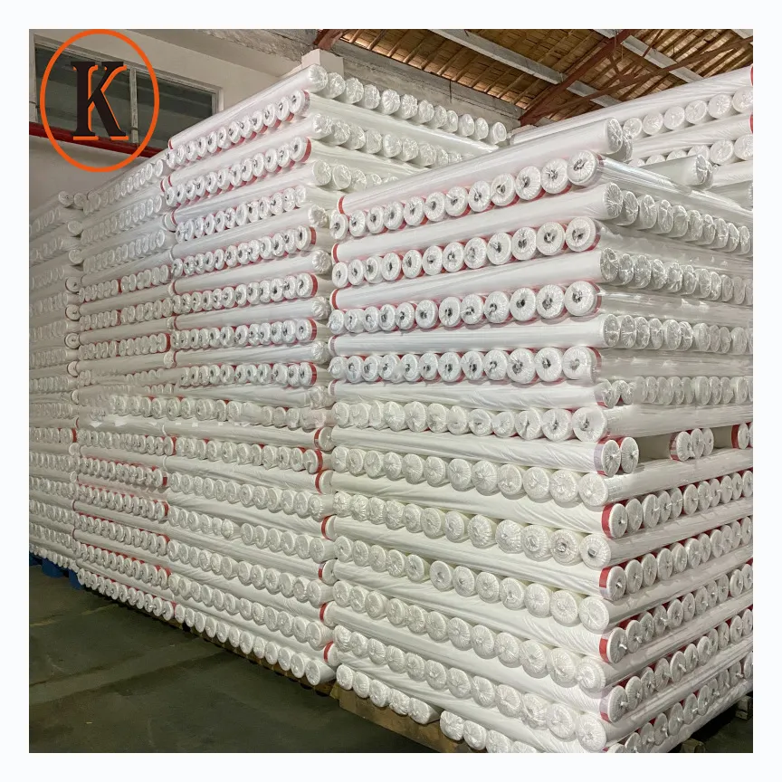 China Factory Wholesale 190t 210t Waterproof Polyester White 300T Taffeta Fabric Stocklot