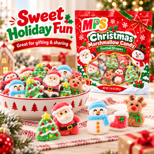 Funny Design Halal <strong>Gift</strong> Packing Christmas Snowman Cartoon <strong>Marshmallow</strong> - Product Image 4