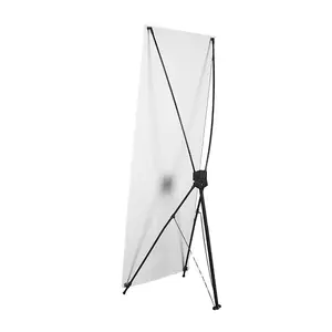 Display Roll Up Gaya Korea X Stand Stabil dengan Cetak UV/Digital untuk Iklan Luar Ruangan, Pernikahan & Promosi - Product Image 1