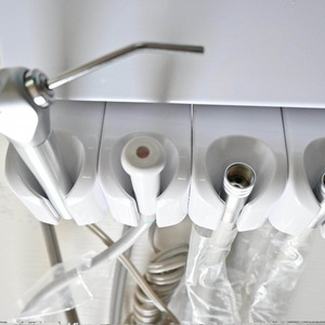 Wall Mounted Dental Turbine Machine Four <b>Unit</b> Integrated Oral Treatment Equipment White Color Issue 535 - Product Image 3