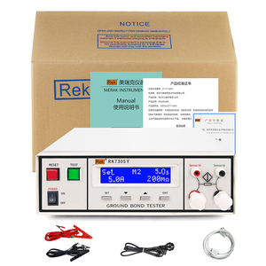 Testeur de résistance à la terre médical numérique Rek RK7305Y, courant AC3-30A, résistance 0-510m, temps 0-999.9s - Product Image 4